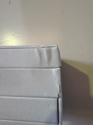 Joyero Blanco 2 Capas con Espejo y Cajón