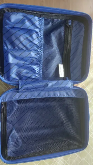 Maleta infantil roja y azul