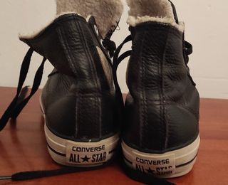 Converse Botas Talla 39.5 Piel Forradas
