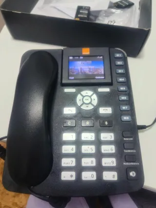 Teléfono fijo Orange Gama 701  GSM de tarjeta SIM