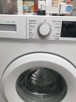 Lavadora Teka 8kg 1200rpm