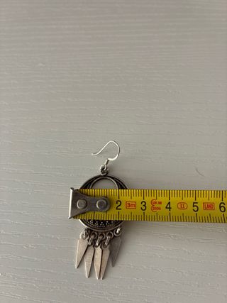 Pendientes Plata 925 Diseño Étnico