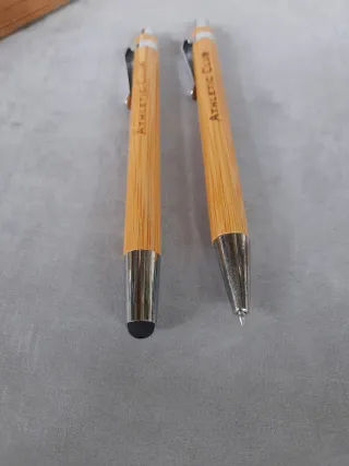 Bolígrafo y portaminas de bambú Athletic Club
