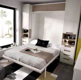 COMPOSICIÓN DE CAMA ABATIBLE CON ARMARIOS