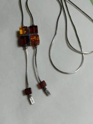 Colgante Plata con Ámbar