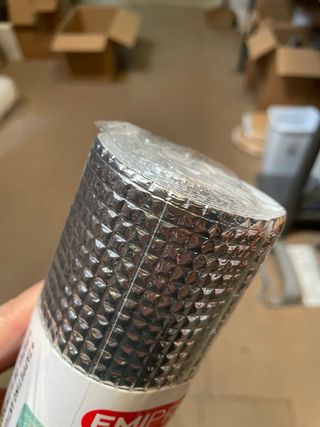 3x Rollos Papel de aluminio 30x300cm impermeable