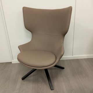 Sillón giratorio polipiel Angel Cerdá