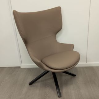 Sillón giratorio polipiel Angel Cerdá