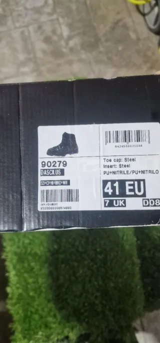 Botas de trabajo Robusta Dascilus Talla 41 Nuevas