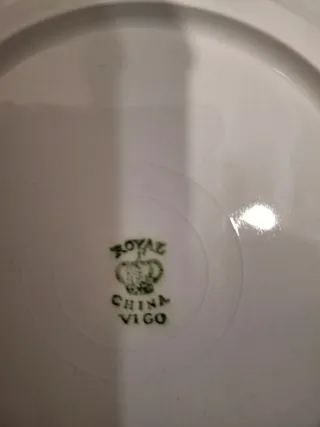 12 Platos Royal China Vigo