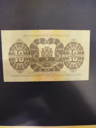 Gibraltar 10 ShillingsBillete