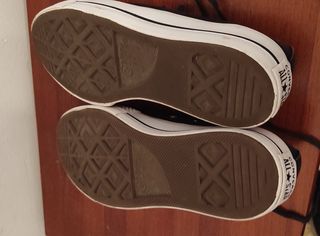 Converse talla 39.5 plataforma