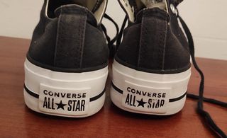 Converse talla 39.5 plataforma