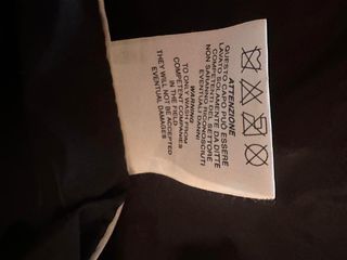 Chaqueta Piel Vera Pelle Tachuelas Negra/Blanca