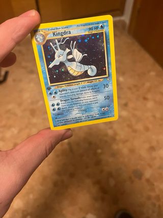 Kingdra 1st Edition Holo Neo Genesis Pokemon Card