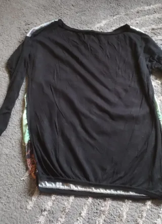 Camiseta manga larga fina multicolor