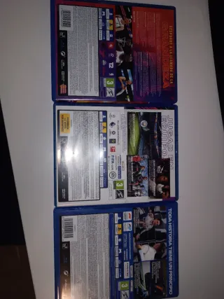 Pack de 3 juegos de PS4. Precio negociable.