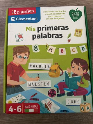 Juego Clementoni Mis Primeras Palabras