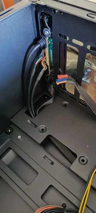 Caja pc transparente