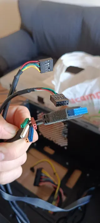 Caja pc transparente