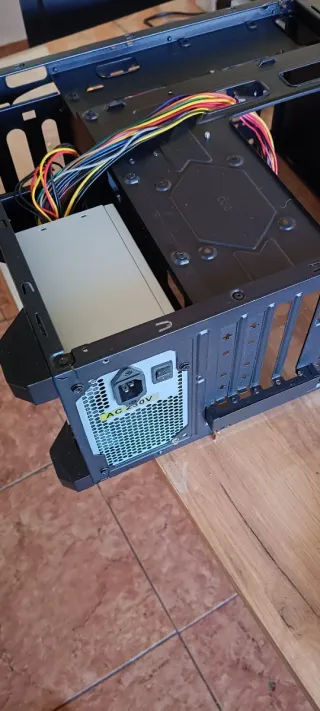 Caja pc transparente