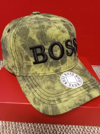 Gorra BOSS verde multicolor