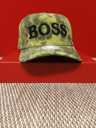 Gorra BOSS verde multicolor