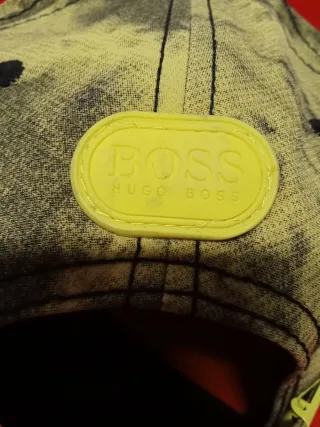 Gorra BOSS verde multicolor