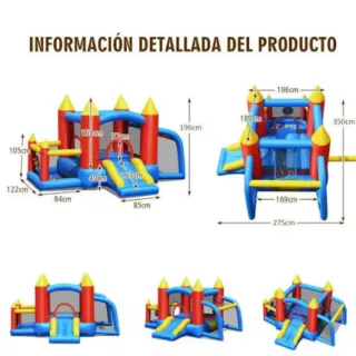 Alquiler de castillo hinchable por día