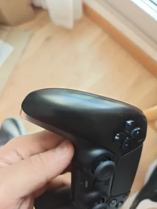 Mando PS5 Negro + Joysticks Magnéticos