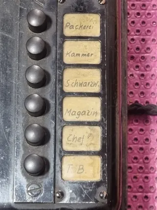 Teléfono Antiguo 1944 Negro