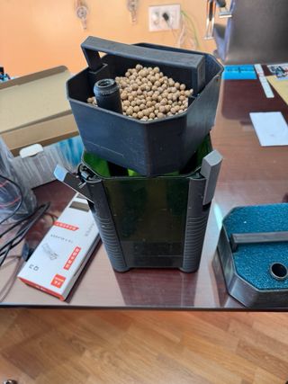 Equipo Acuario Eheim, Calentador, Skimmer