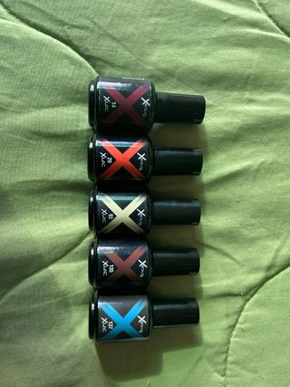 5 Esmaltes marca equis pro