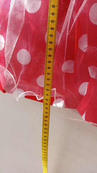 Disfraz Minie Ratoncita Mujer Talla M/L Nuevo