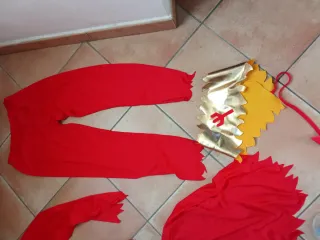 Costume Carnevale Diavoletto Rosso