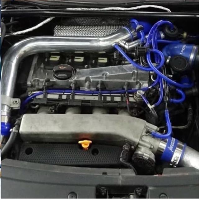 Manguera Silicona Vacío Azul 3mm