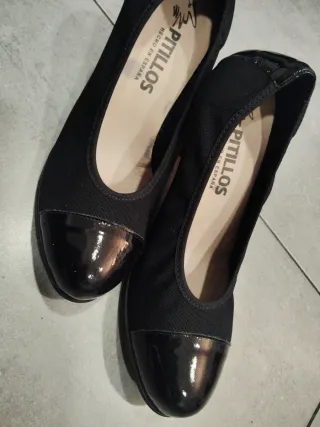ZAPATOS PITILLOS TACON N°38