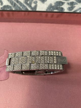 Reloj D&G señora plateado y negro