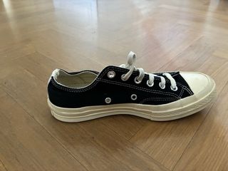 Zapatillas Converse x CDG Corazón Talla 39.