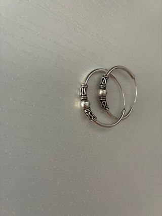 Pendientes Aro Plata 925