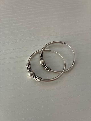 Pendientes Aro Plata 925
