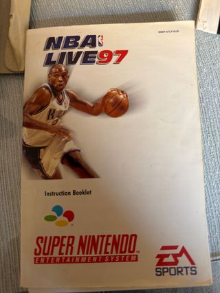 NBA Live 97 Super Nintendo SNES