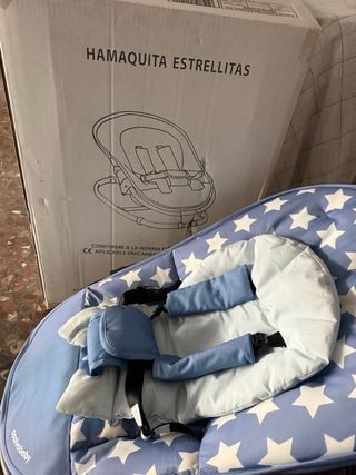 Hamaca bebé estrellas Asalvo