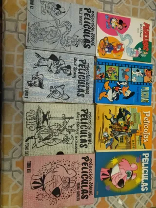 4 tomos Colección Disney Jovial antigua