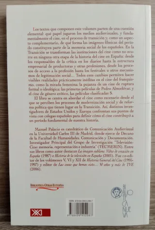 Libro "El cine y la transición política en España"
