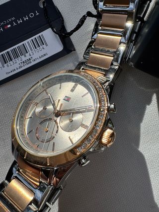 Reloj Tommy Hilfiger Kennedy Mujer Oro Rosado