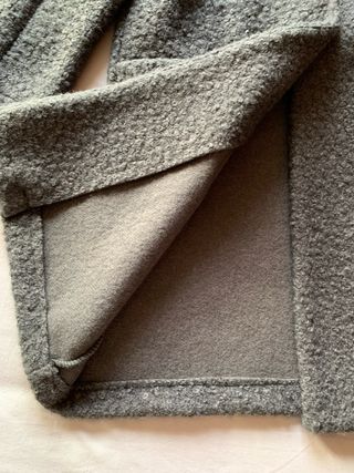 Giacca tre quarti grigia