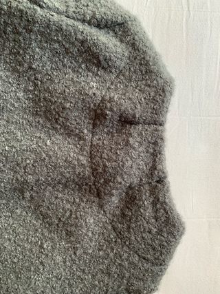 Giacca tre quarti grigia