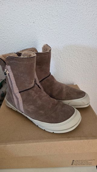 Botas Zapato Feroz Mujer Marrones