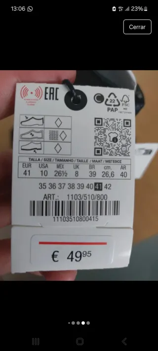 Botas/botines Zara Piel imitación Serpiente Talla